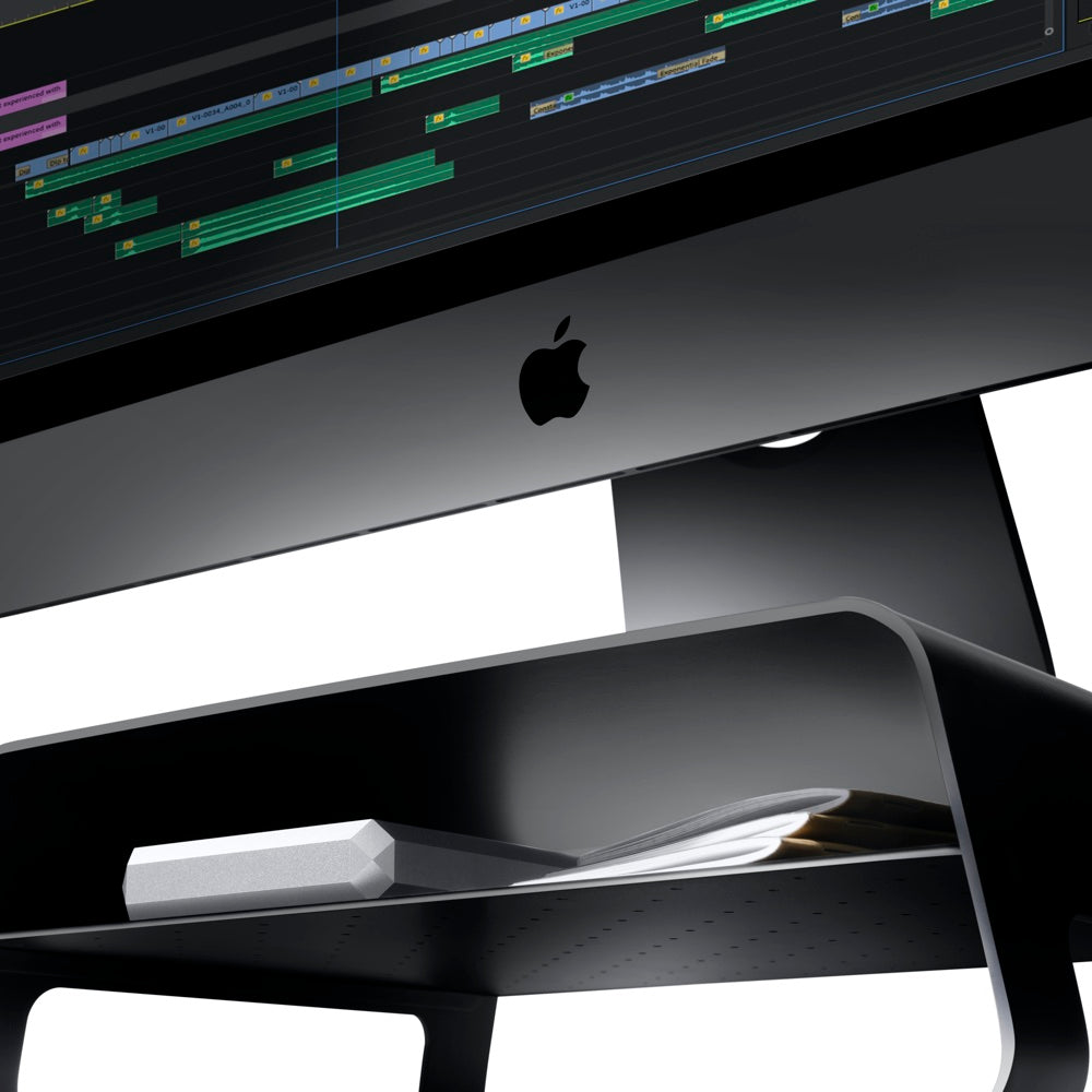 Twelve South Curve Riser Monitor and Desktop Stand with Storage for iMac & Displays