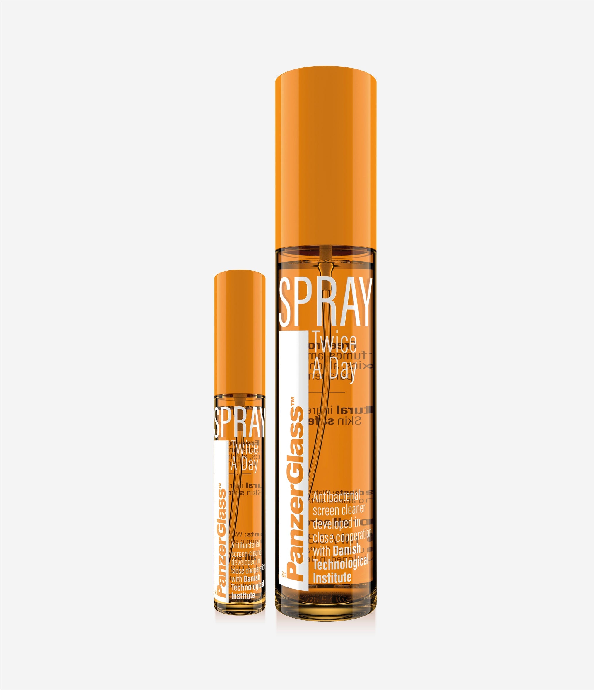 Panzer Glass Universal Spray Twice a Day 8ml + 100ml - Bundle