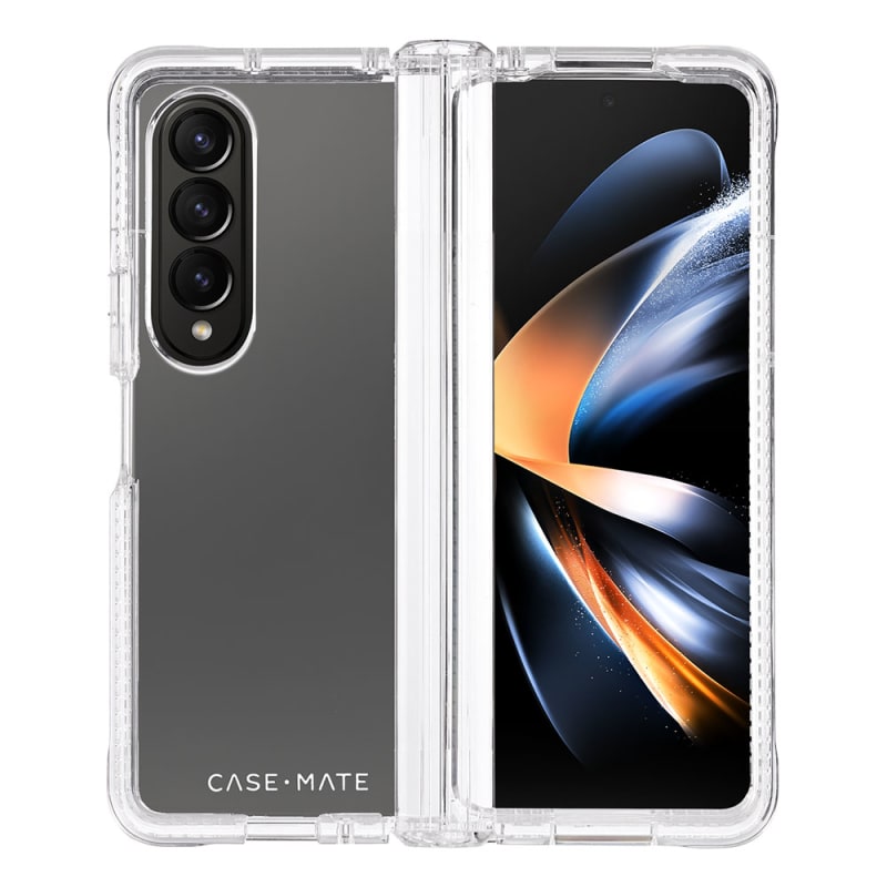 Case-Mate Tough Clear Plus Case For Samsung Galaxy Z Fold4 - Clear