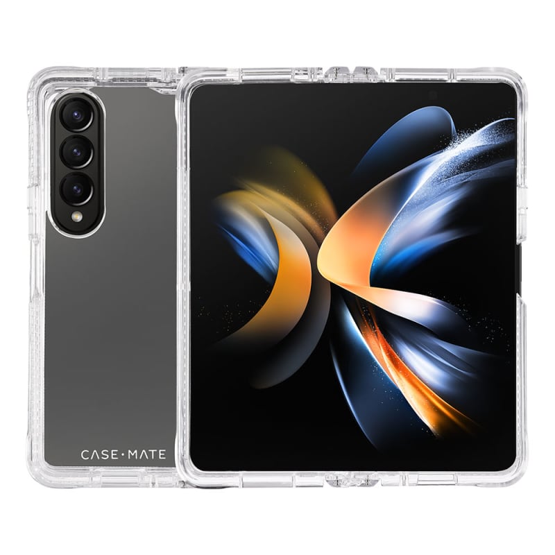 Case-Mate Tough Clear Plus Case For Samsung Galaxy Z Fold4 - Clear