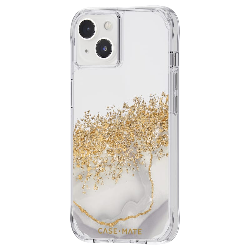 Case-Mate Karat Marble Case For iPhone 14 (6.1") -White Marble