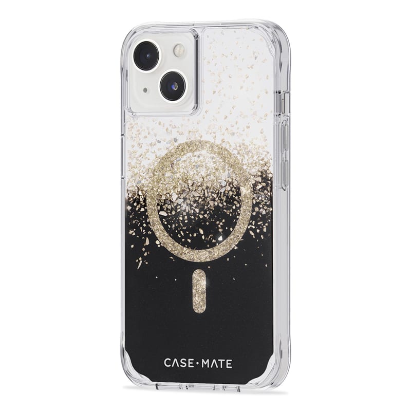 Case-Mate Karat Onyx Magsafe Case for iPhone 13/ iPhone 14 (6.1") - White / Black