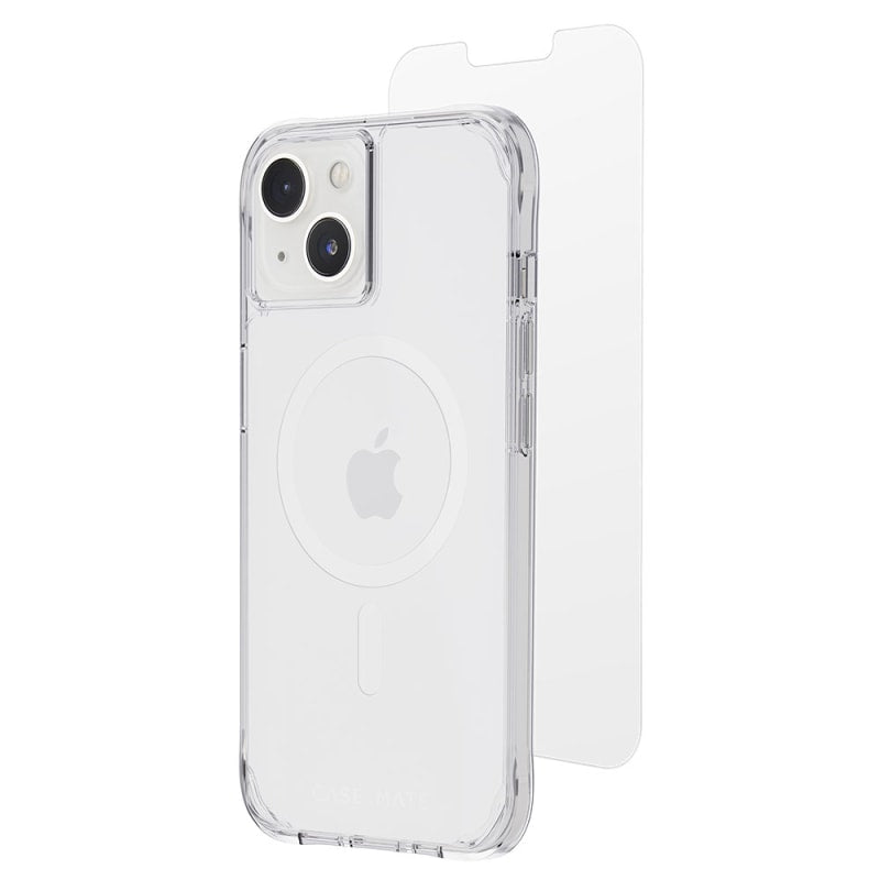 Case-Mate Protection Pack - Tough Clear Plus Magsafe Case and Screen Protector For iPhone 14 (6.1")