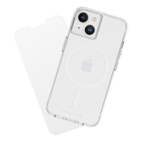 Thumbnail for Case-Mate Protection Pack - Tough Clear Plus Magsafe Case and Screen Protector For iPhone 14 (6.1