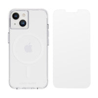Thumbnail for Case-Mate Protection Pack - Tough Clear Plus Magsafe Case and Screen Protector For iPhone 14 (6.1