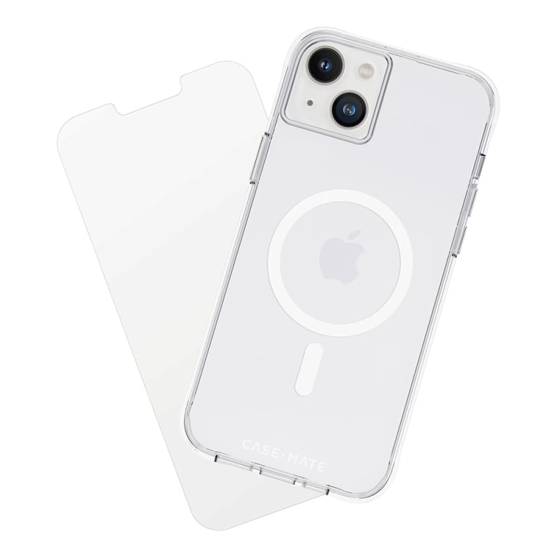 Case-Mate Protection Pack - Tough Clear Plus Magsafe Case and Screen Protector For iPhone 14 Plus (6