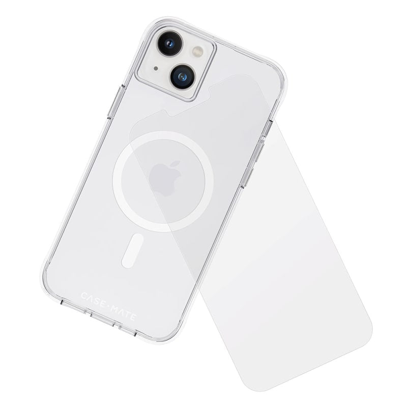 Case-Mate Protection Pack - Tough Clear Plus Magsafe Case and Screen Protector For iPhone 14 Plus (6