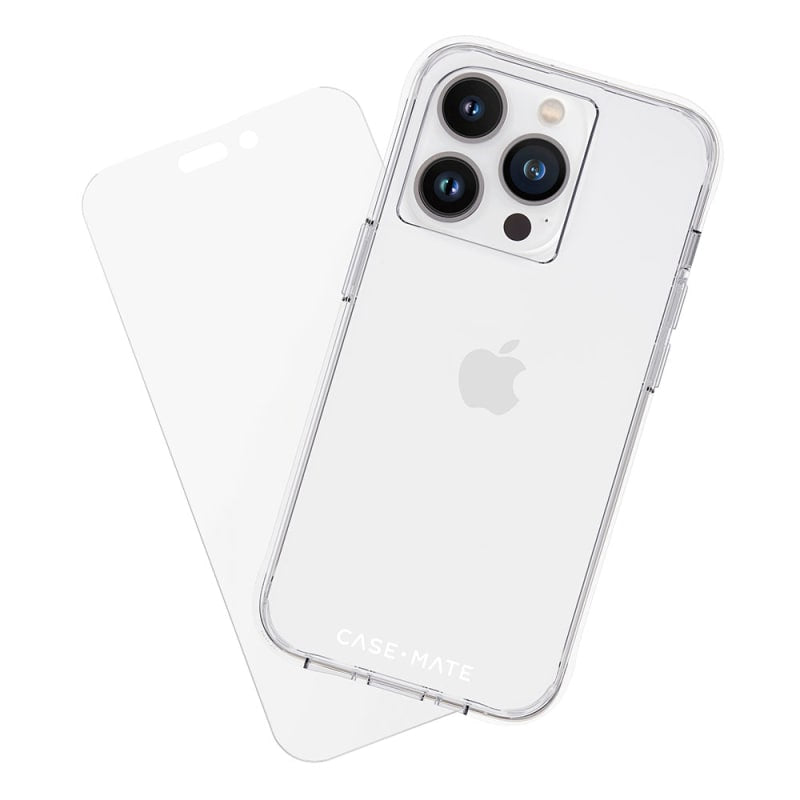 Case-Mate Protection Pack - Tough Clear Plus Case and Screen Protector For iPhone 14 Pro Max (6.7")