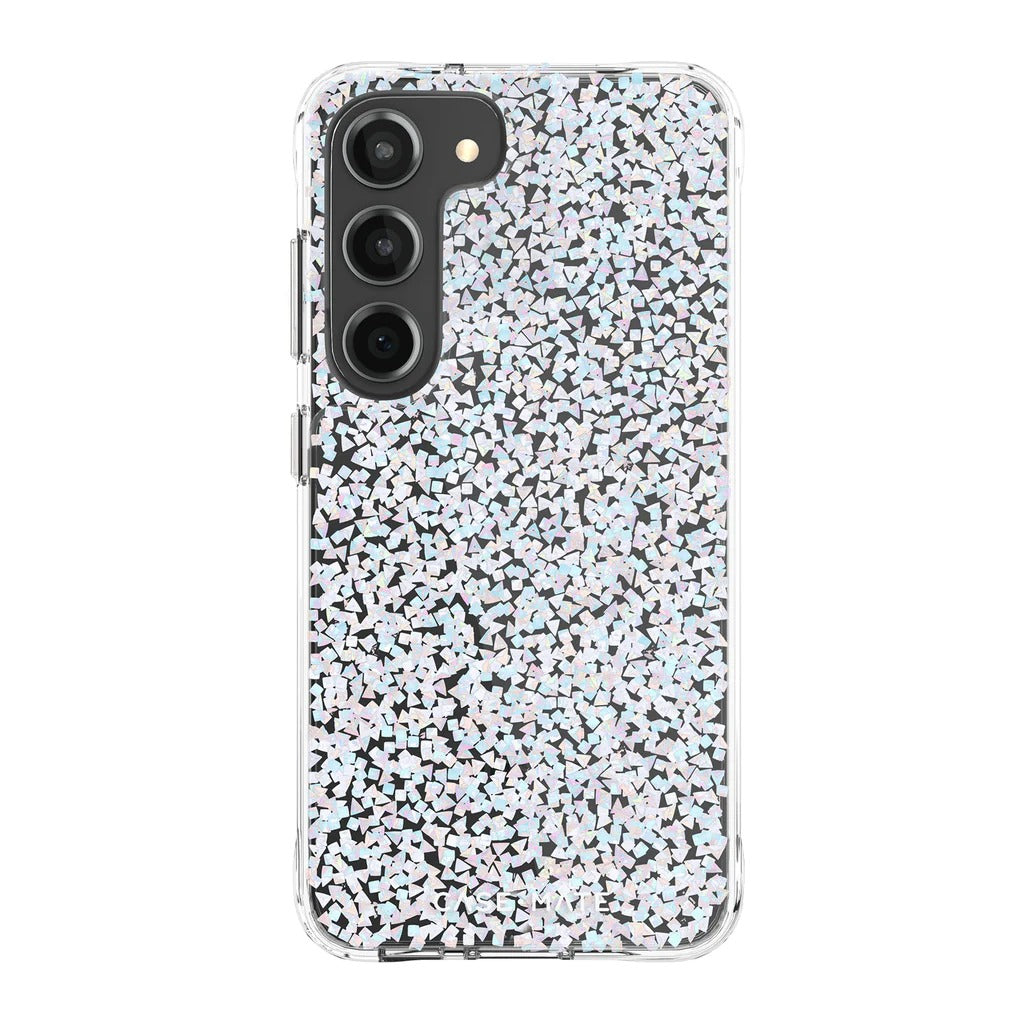 Case-Mate Twinkle Antimicrobial Case for Galaxy S23 - Diamond