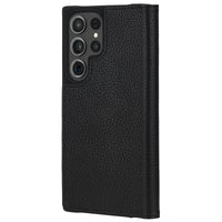 Thumbnail for Case-Mate Wallet Folio Antimicrobial Case for Samsung Galaxy S23 Ultra - Black