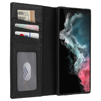 Thumbnail for Case-Mate Wallet Folio Antimicrobial Case for Samsung Galaxy S23 Ultra - Black