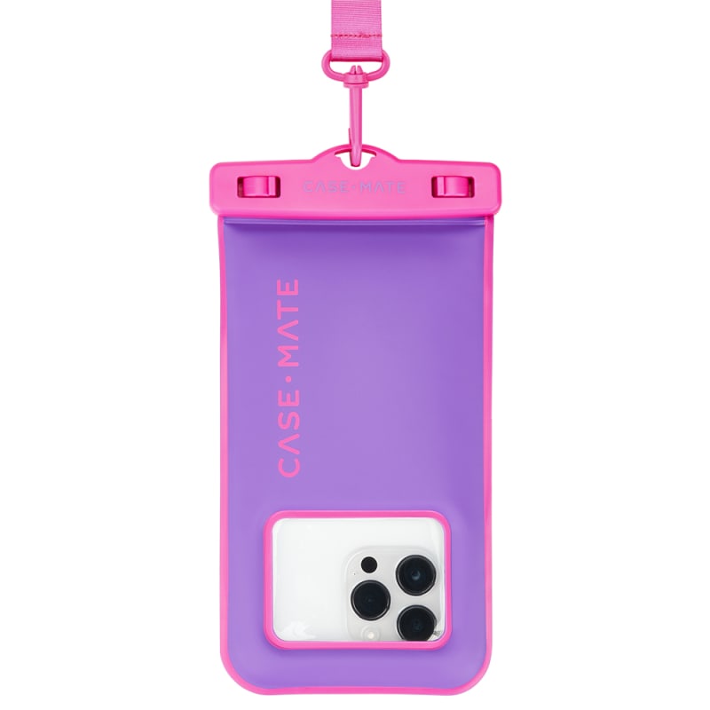 Case-Mate Waterproof Floating Pouch Universal - Purple/Fuchsia