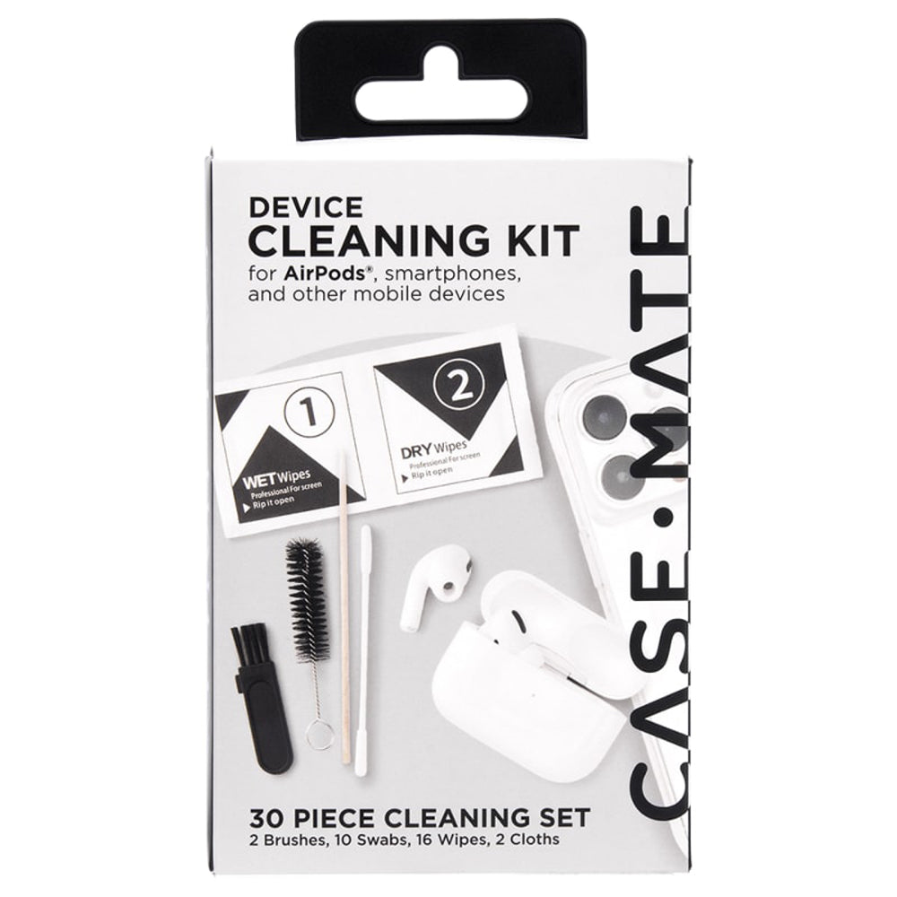 Case-Mate Device Cleaning Kit - Universal Compatibility - Clear