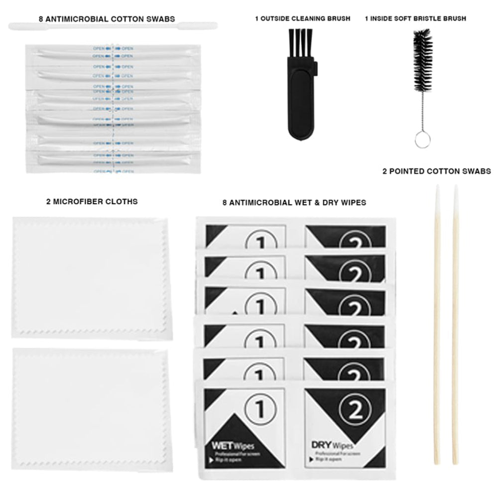 Case-Mate Device Cleaning Kit - Universal Compatibility - Clear