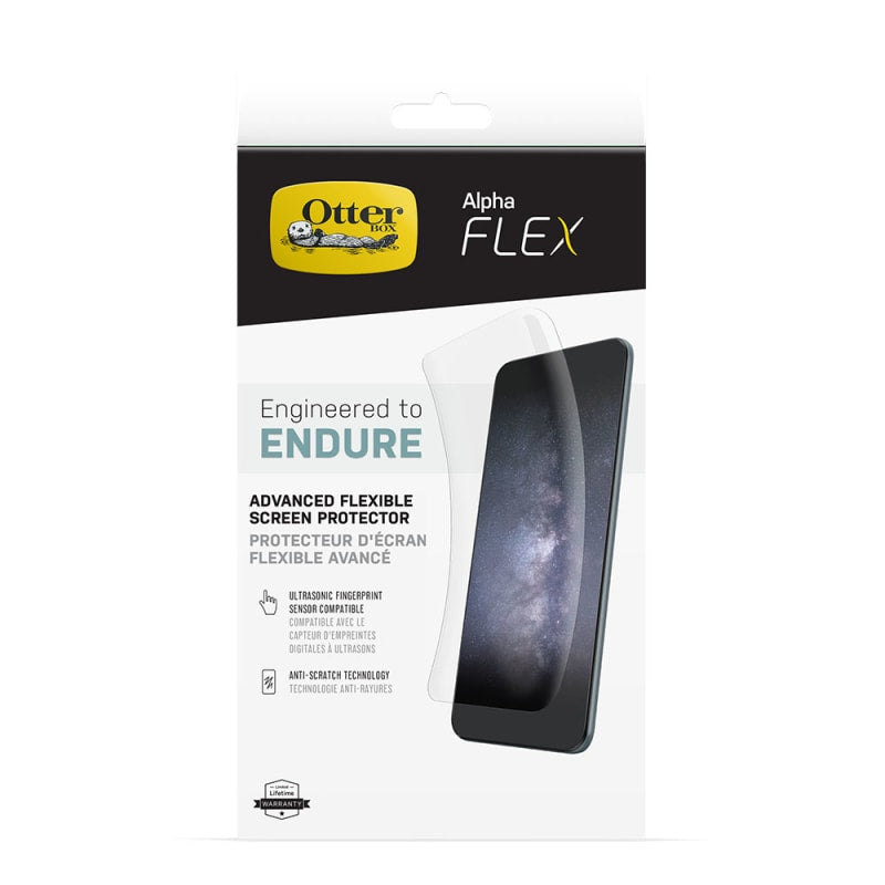Otterbox Alpha Flex Antimicrobial Screen Protector For Google Pixel 7 Pro - Clear