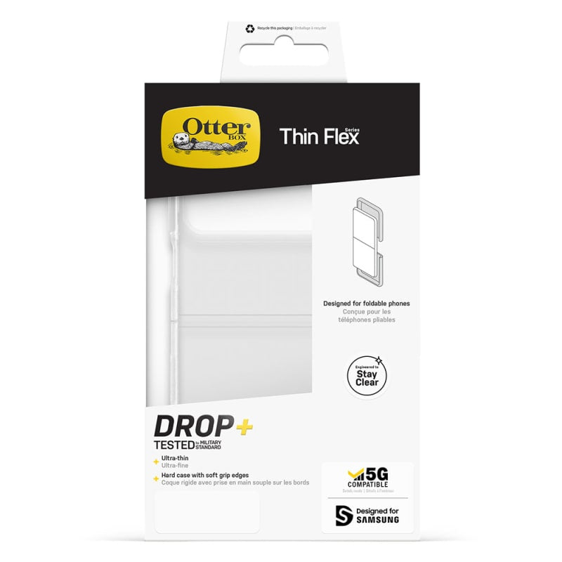 Otterbox Thin Flex Case For Samsung Galaxy Z Flip4 - Clear