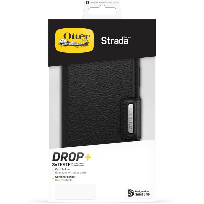 OtterBox Strada Case for Samsung Galaxy S23+ - Black
