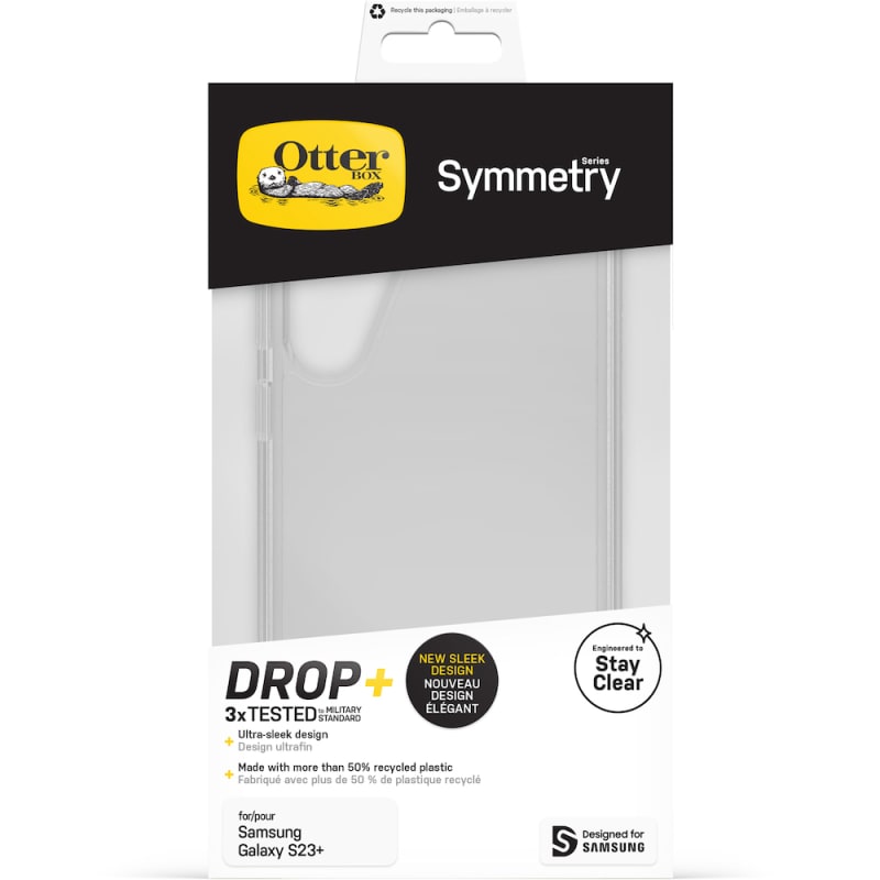 Otterbox Symmetry Clear Case for Samsung Galaxy S23+ - Clear