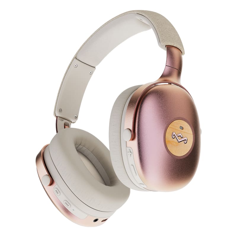 House of Marley Positive Vibration XL ANC Wireless Headphones - Copper Gold