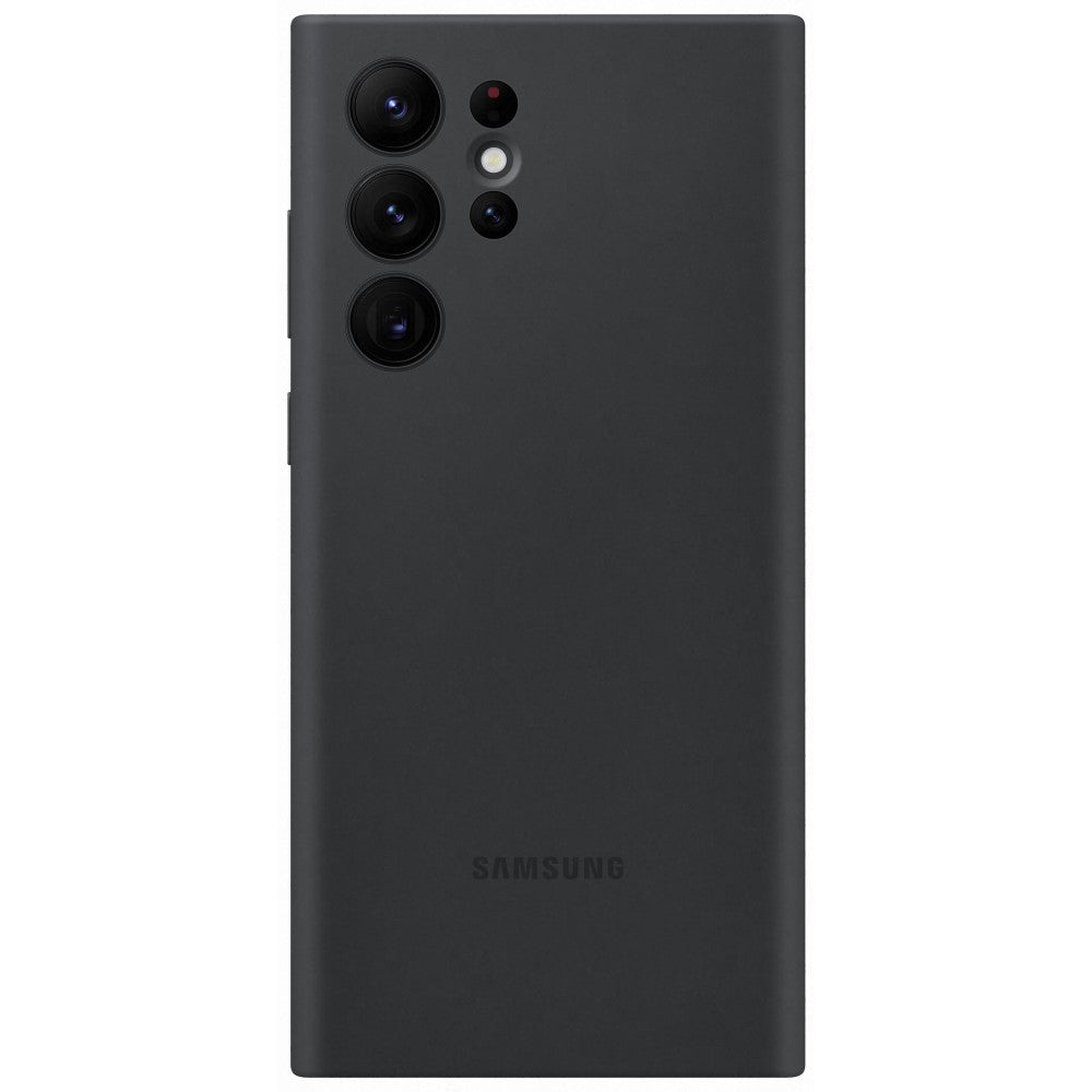 Samsung Silicone Cover for Galaxy S22  Ultra - Black