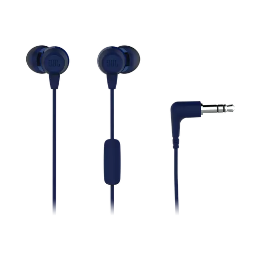JBL C50HI in-ear Earphones 3.5mm connector Jack - Blue