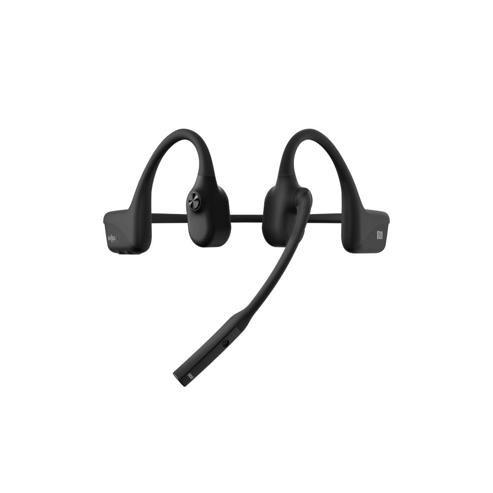 OPEN BOX Shokz OpenComm Bone Conduction Stereo Bluetooth Headset - Black C102BK