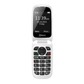 Open Box Olitech Easy Flip2 4G Seniors Phone Big Buttons GPS Location - Black/White