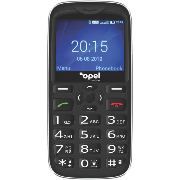 OPEN BOX Opel Mobile BigButton X (4G/LTE, Keypad) - Black