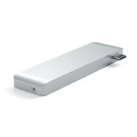 Thumbnail for Satechi USB-C/USB 3.0 3-in-1 Combo Hub - Silver