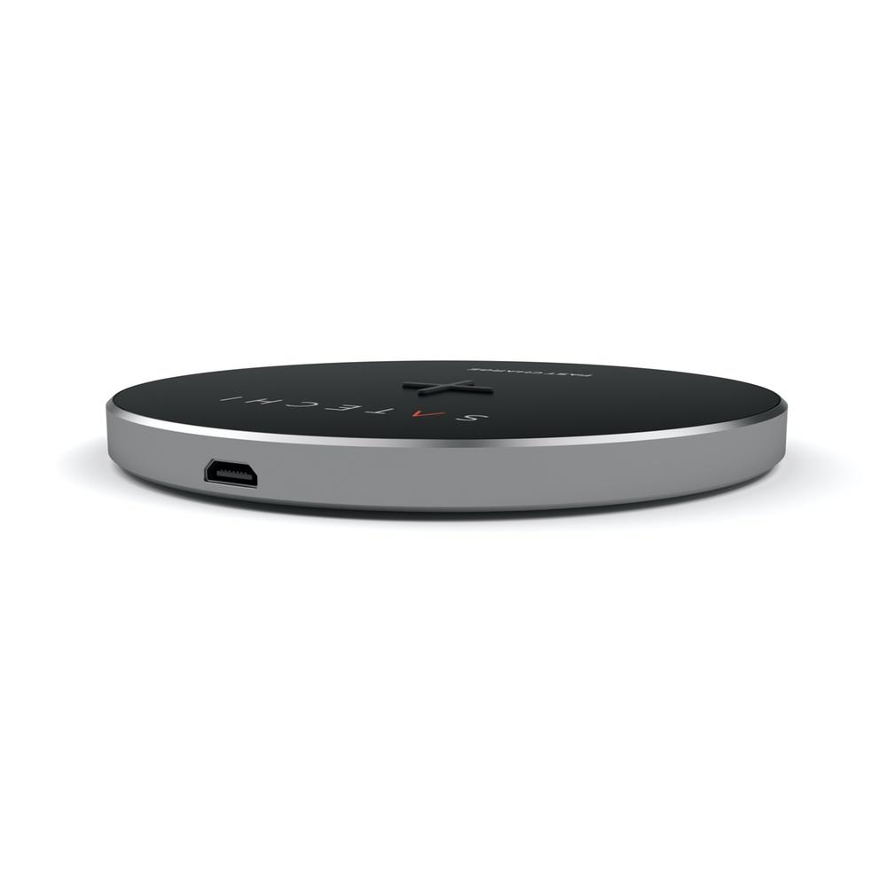 Satechi Aluminium Fast Wireless Charger - Space Grey