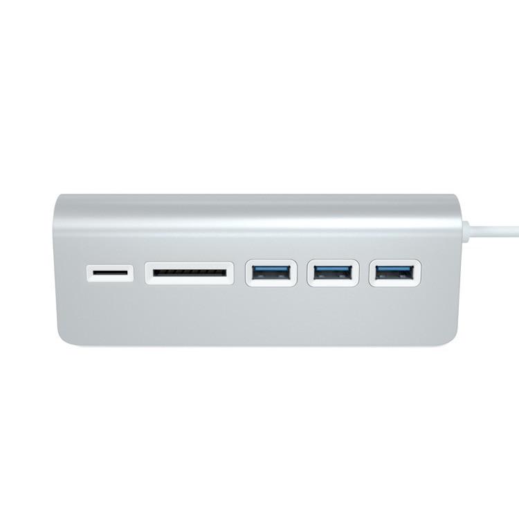 Satechi 3-Port USB 3.0 Hub with Card Reader