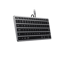 Thumbnail for Satechi Slim W1 Wired Backlit Keyboard - Space Grey