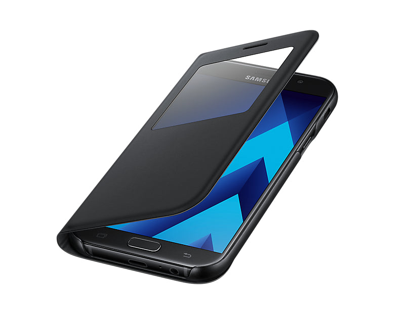 Samsung Galaxy A7 S-View Standing Cover - Black