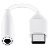 Thumbnail for Genuine Samsung Headset Adaptor - USB-C to 3.5mm - White