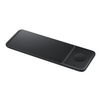 Thumbnail for Samsung Wireless Charger and Trio Charging Pad with AC Charger - Black