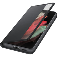 Thumbnail for Samsung Smart Clear View Case for Galaxy S21 Ultra - Black