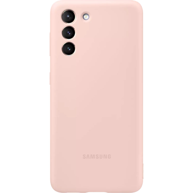 Samsung Silicon Cover Case for Galaxy S21 - Pink