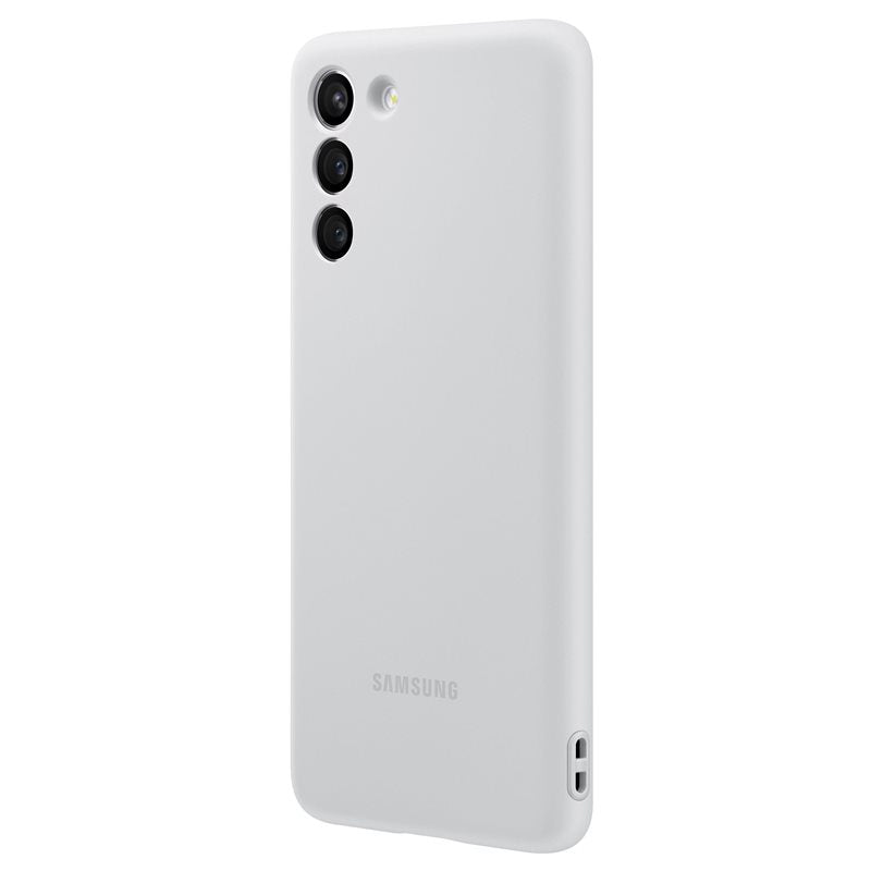 Samsung Silicon Cover Case for Galaxy S21 - Grey