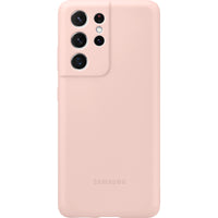 Thumbnail for Samsung Silicone Cover Case for Galaxy S21 Ultra - Pink