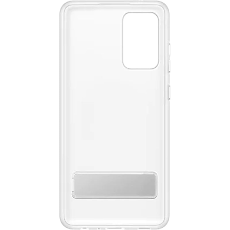 Genuine Samsung Clear Standing Protective Cover for Galaxy A72 - Clear