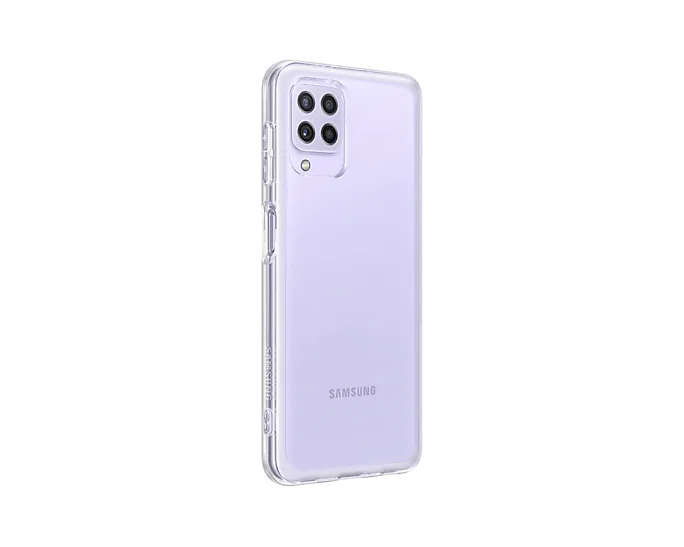 Samsung Soft Clear Cover Case for Galaxy A22 4G - Transparent