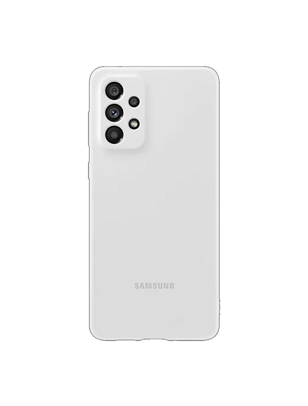 Samsung Silicone Cover for Galaxy A73 5G - White