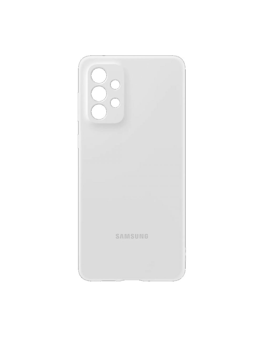 Samsung Silicone Cover for Galaxy A73 5G - White