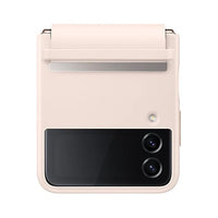 Thumbnail for Samsung Galxy Z Flip 4 Flap Leather Cover - Peach