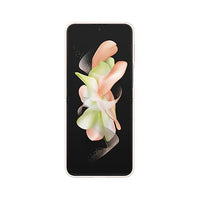 Thumbnail for Samsung Galxy Z Flip 4 Flap Leather Cover - Peach