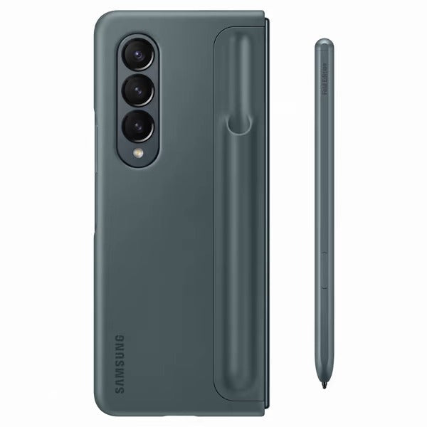 Samsung Galaxy Z Fold 4 Standing Cover with Pen - Moss Gray