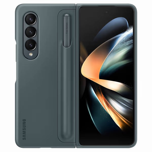 Samsung Galaxy Z Fold4 Standing Cover with Pen - Moss Gray