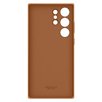 Thumbnail for Samsung Leather Cover for Galaxy S23 Ultra - Brown