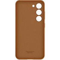 Thumbnail for Samsung Leather Case for Galaxy S23 - Camel Brown