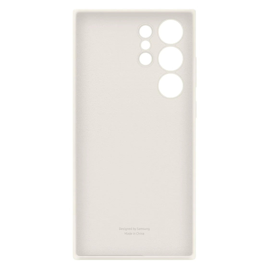 Samsung Silicone Cover for Galaxy S23 Ultra - Cream